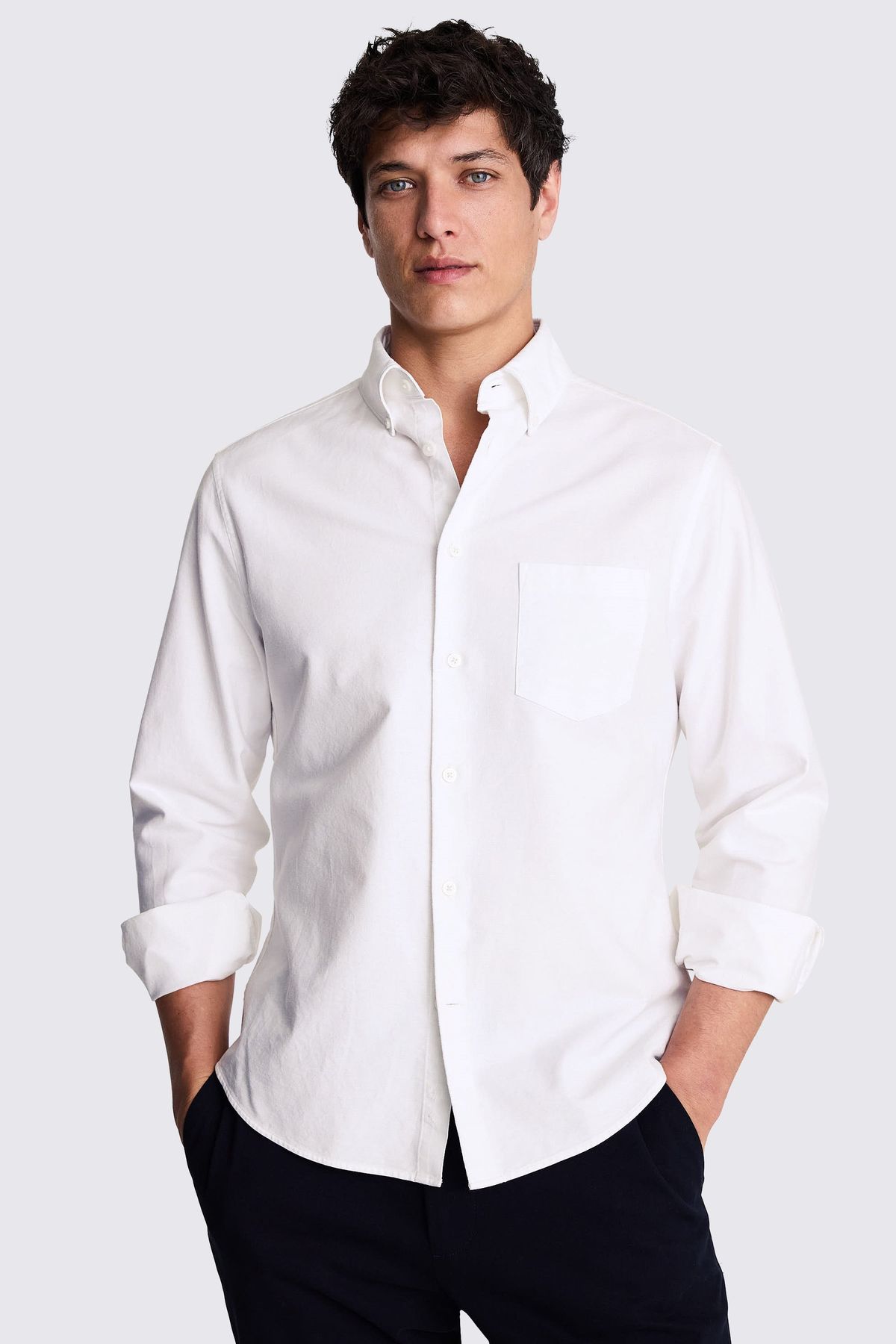 Classic White Oxford Shirt