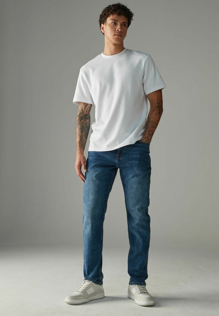 Classic Blue Slim Fit Jeans