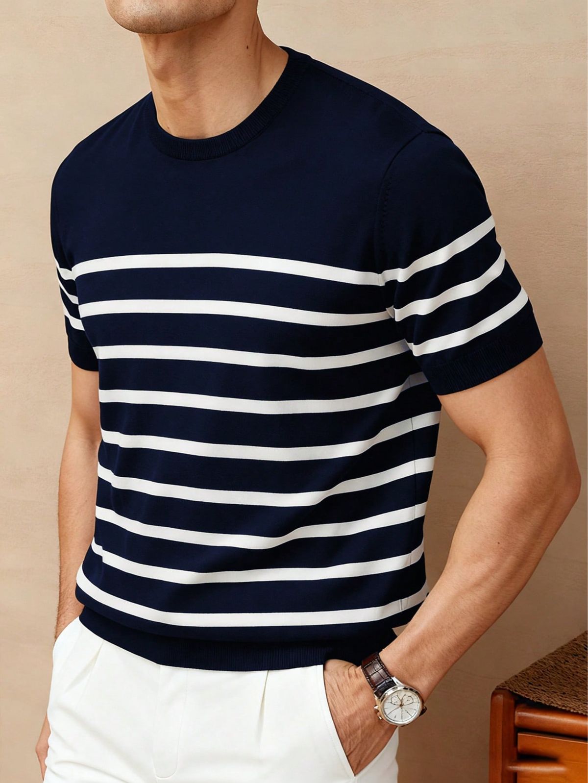 Striped Casual T-Shirt