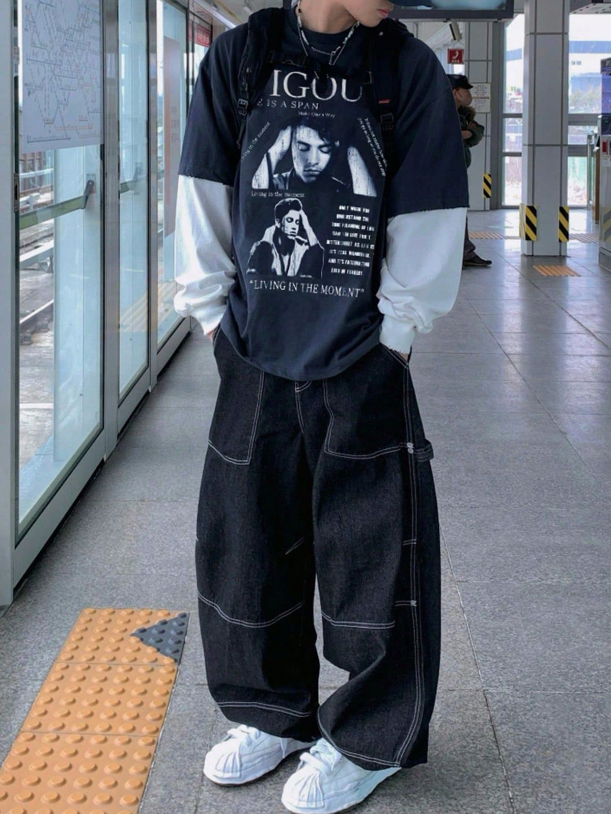 Printed Street Style T-Shirt