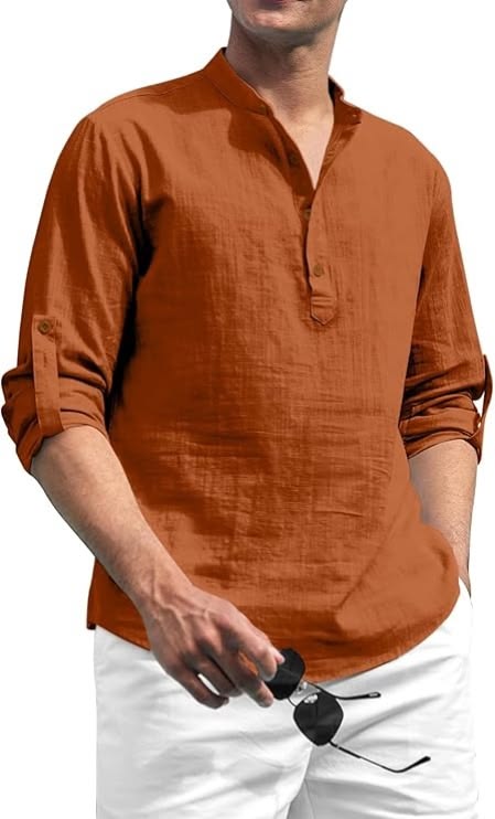 Mandarin Collar Kurta