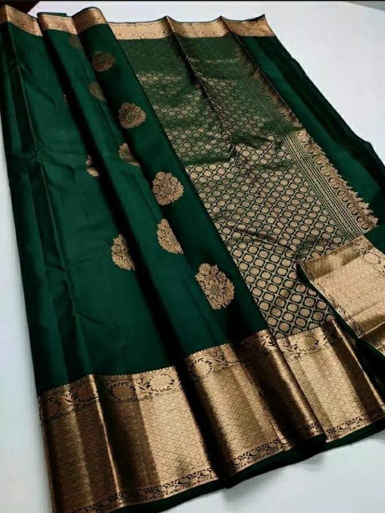 Green Kanjeevaram Silk Saree