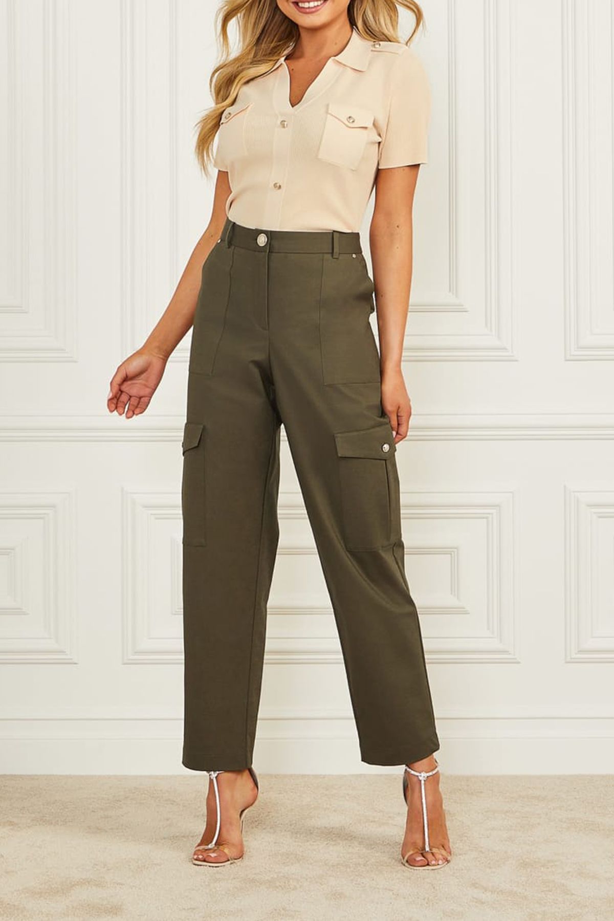 Olive Green Cargo Pants